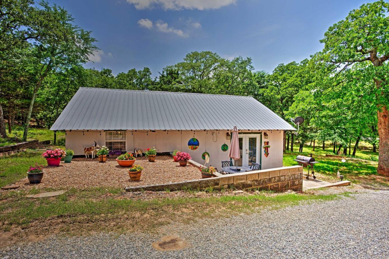 Lake Texoma Cabin - 1 Mi To Park And Boat Ramp! Willow Spring Esterno foto